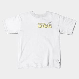 Surgical Nurse Yellow Kids T-Shirt